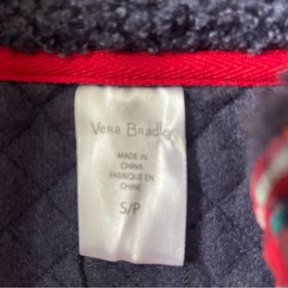 VERA BRADLEY Teddy Fleece Pullover Tartan Plaid BRAND NEW WITH TAG - Picture 10 of 11